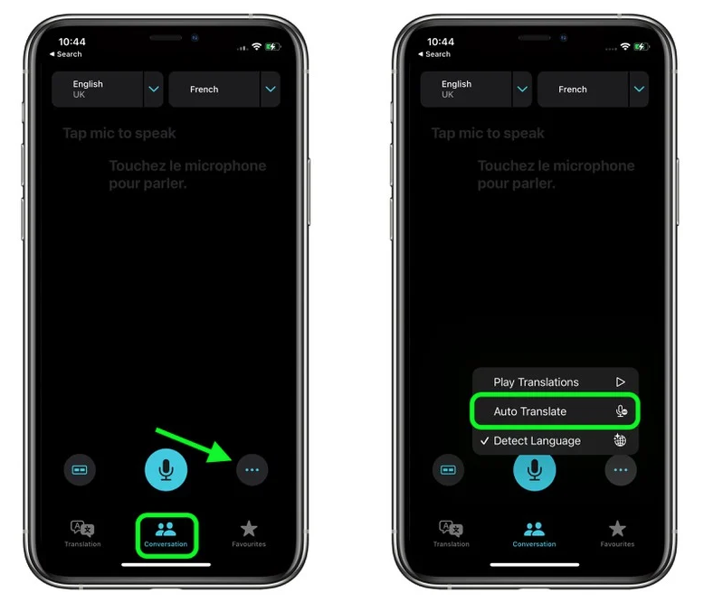 金川苹果手机维修分享iOS 15 “翻译” App 新改进 